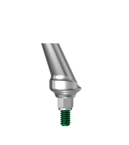 25° Angulated Anatomic Abutment Ø 5.0 H 1.5 JDEvolution Plus EV25A15: