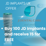 Buy 100 JD Implant and receive 15 for FREE